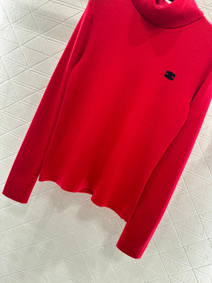 Logo Wool Base Layer Top