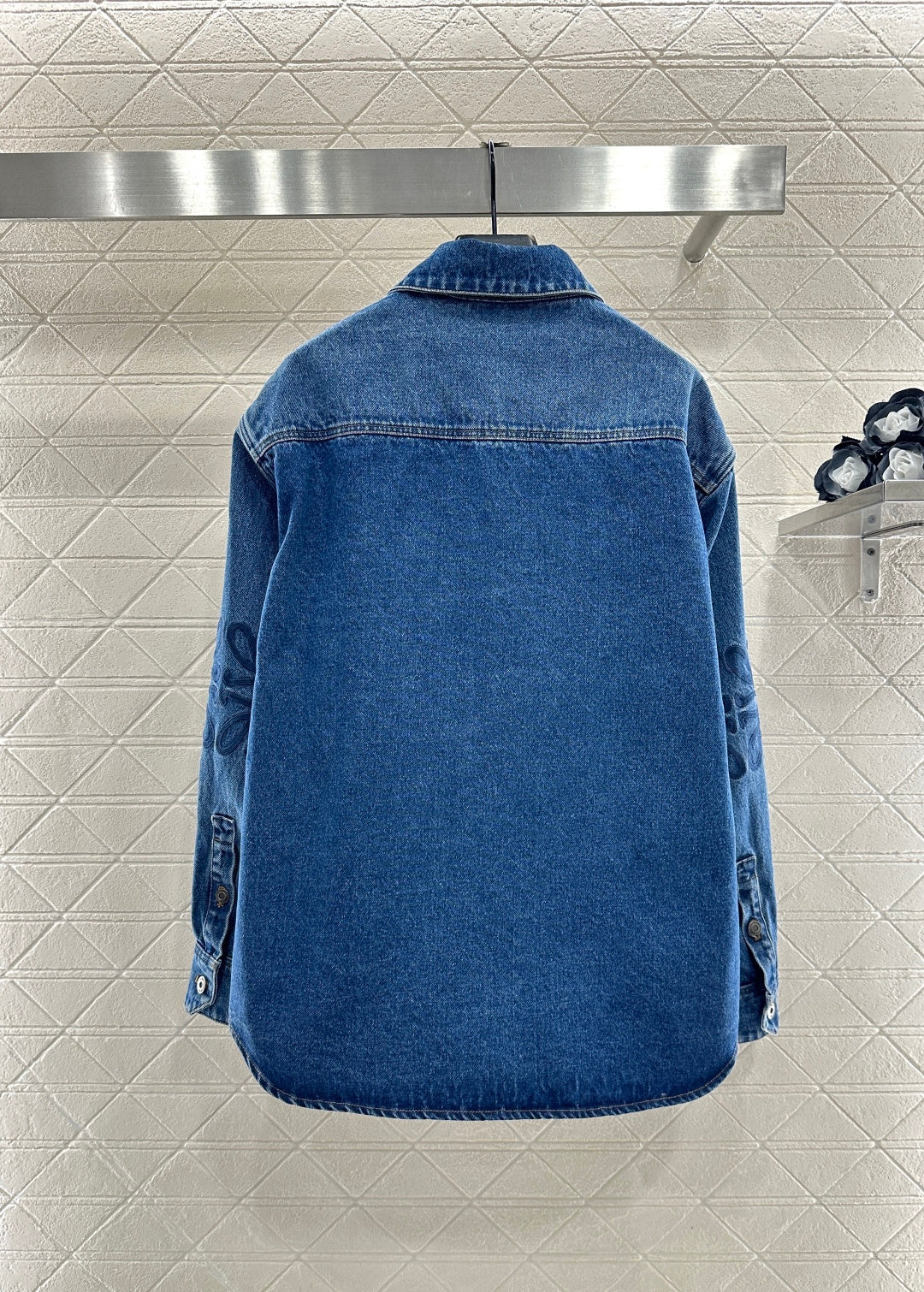 Retro Washed Denim Shirt