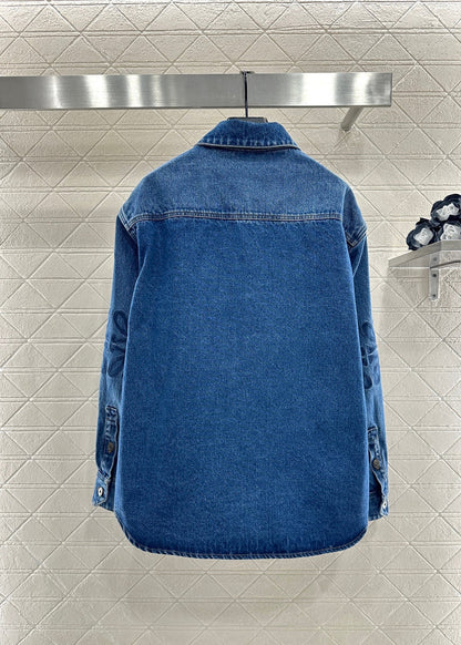 Retro Washed Denim Shirt