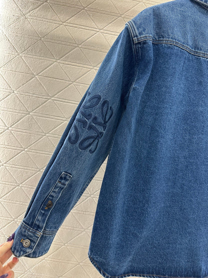 Retro Washed Denim Shirt
