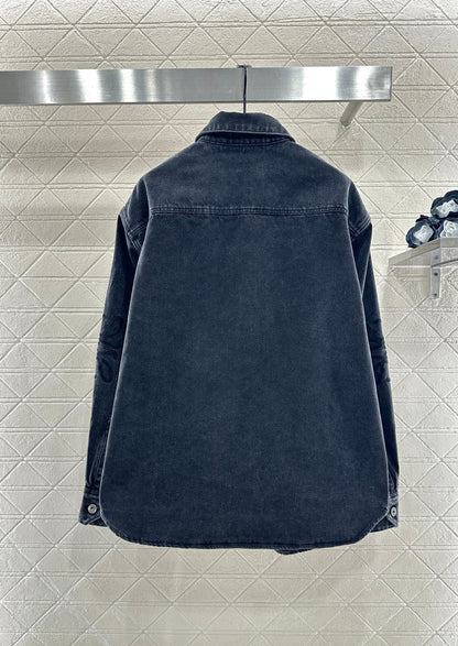Retro Washed Denim Shirt