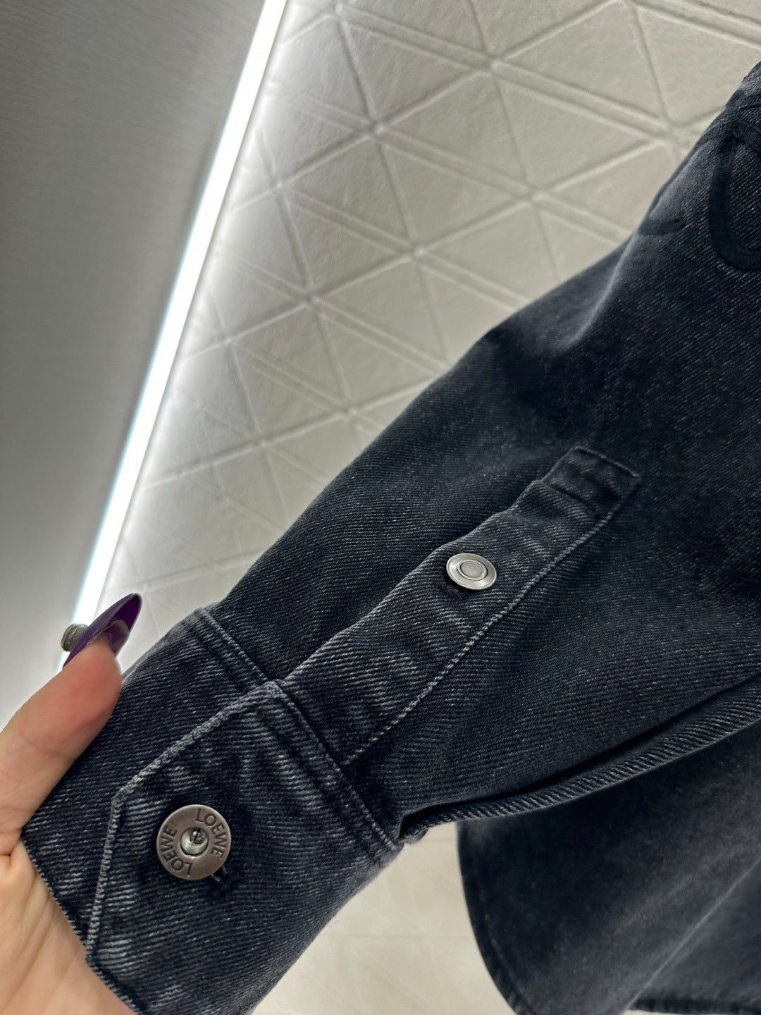 Retro Washed Denim Shirt
