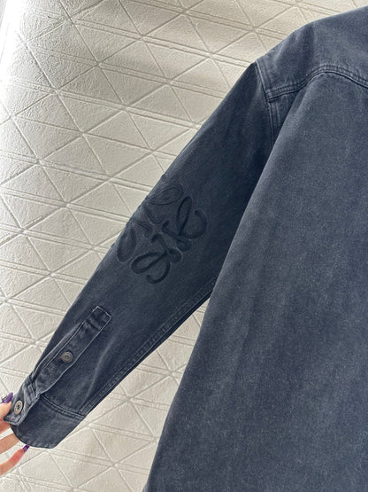 Retro Washed Denim Shirt