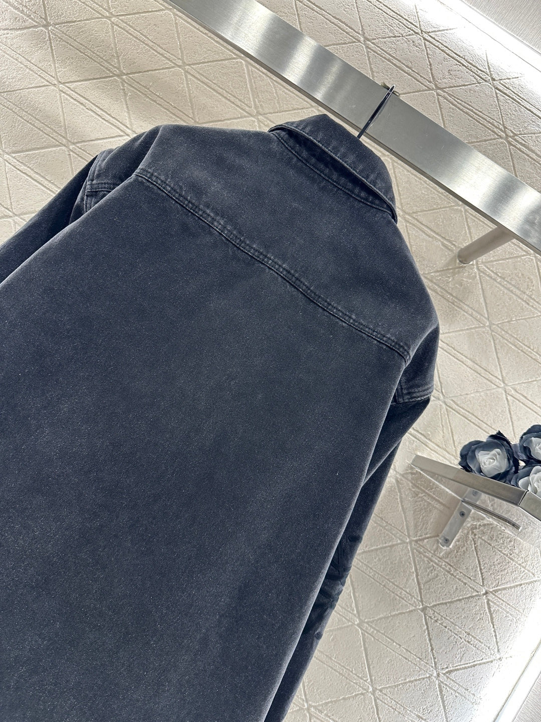 Retro Washed Denim Shirt