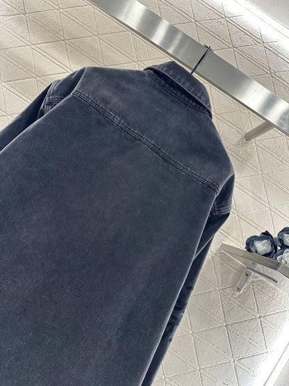 Retro Washed Denim Shirt