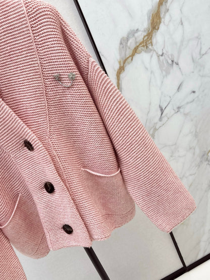 Relaxed V-neck Cardigan