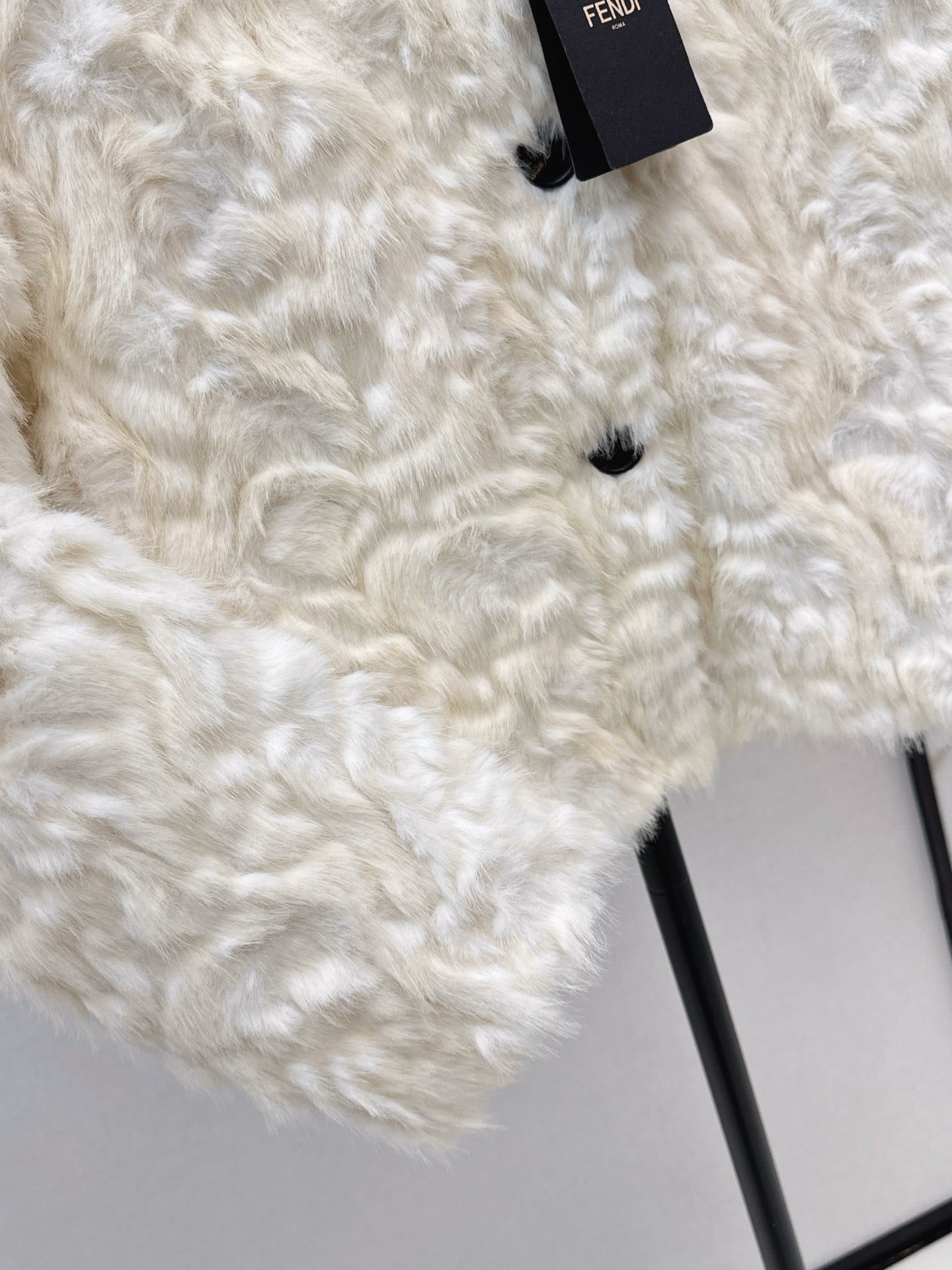 Eco-friendly mink fleece coat