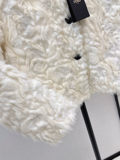 Eco-friendly mink fleece coat