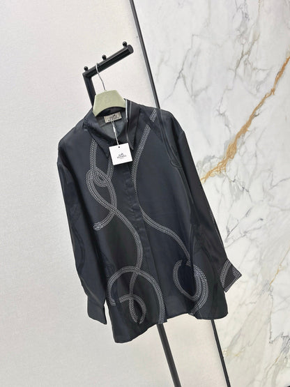 Printed Silk Shirt