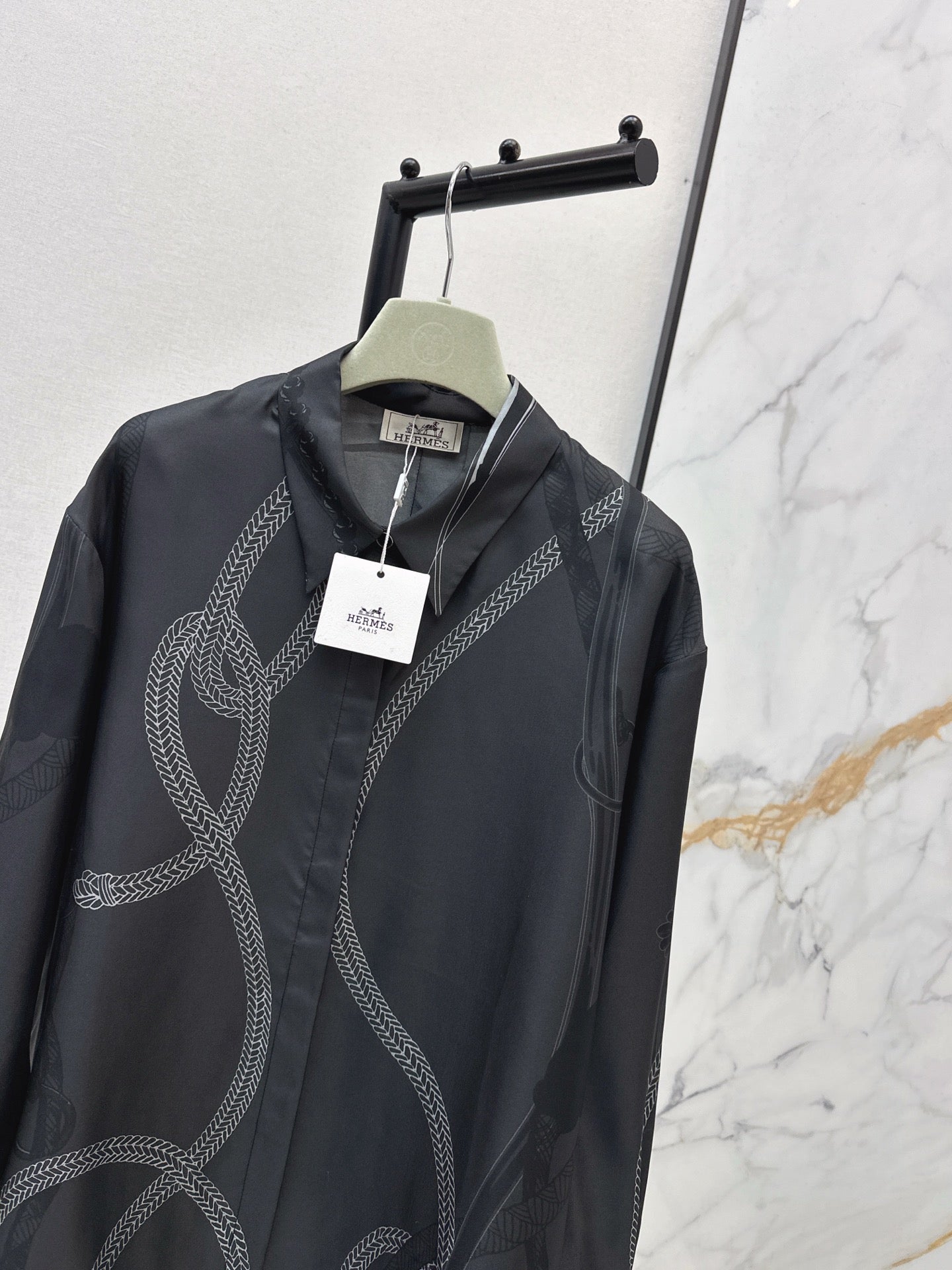 Printed Silk Shirt