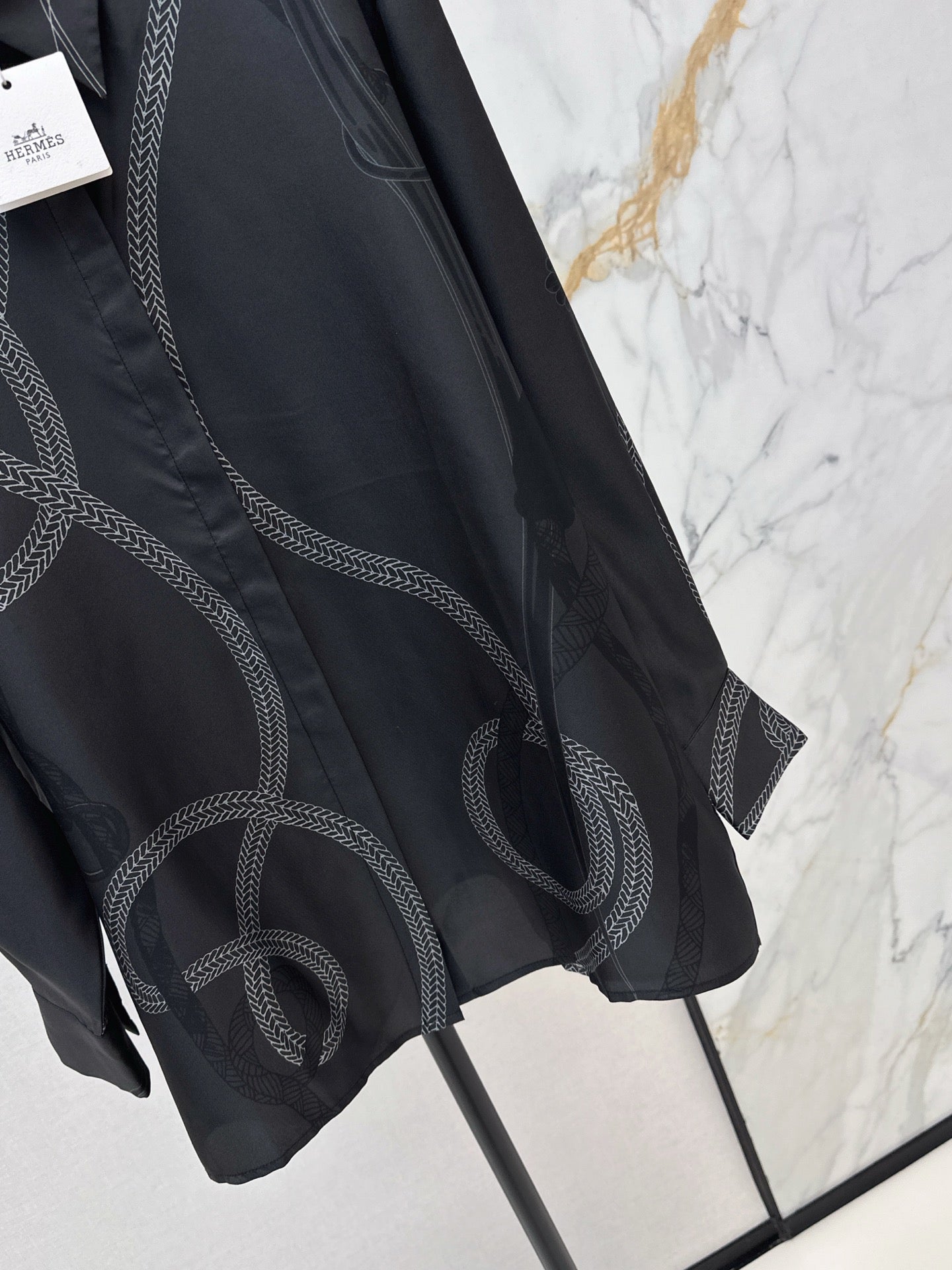 Printed Silk Shirt