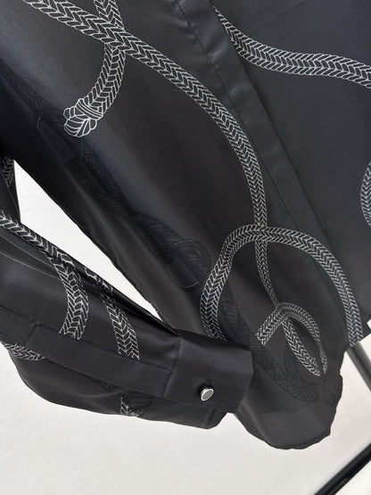 Printed Silk Shirt