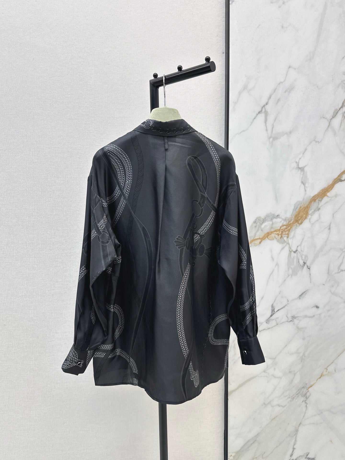 Printed Silk Shirt