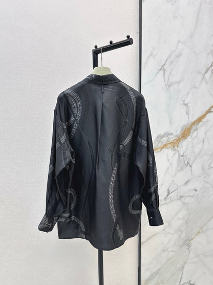 Printed Silk Shirt