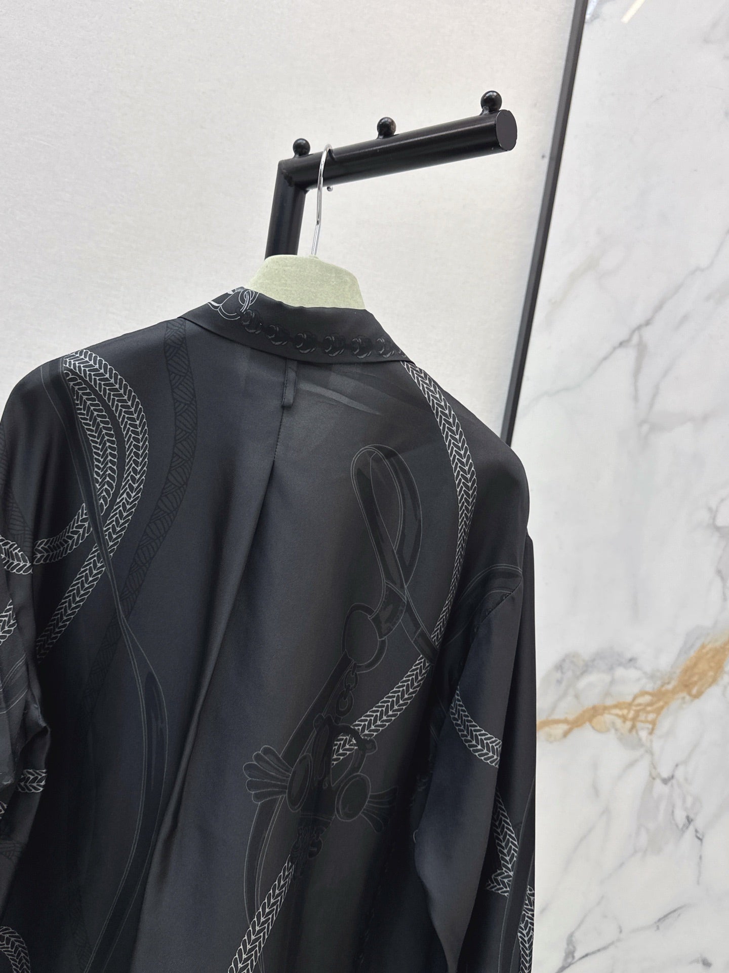 Printed Silk Shirt