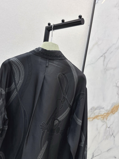 Printed Silk Shirt
