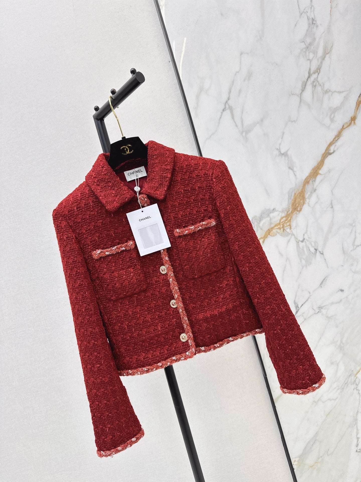Woven Chunky Double Pocket Jacket