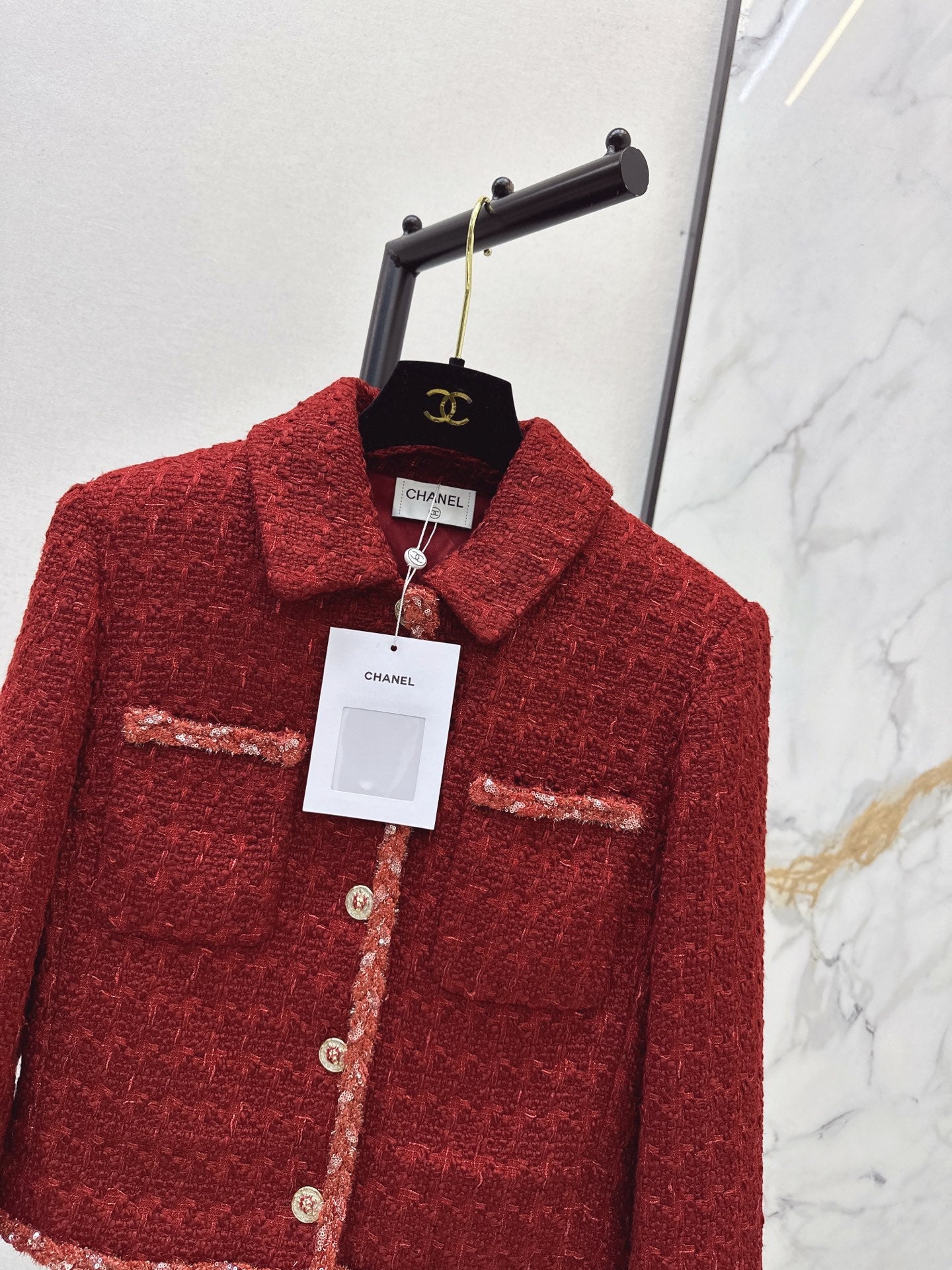 Woven Chunky Double Pocket Jacket
