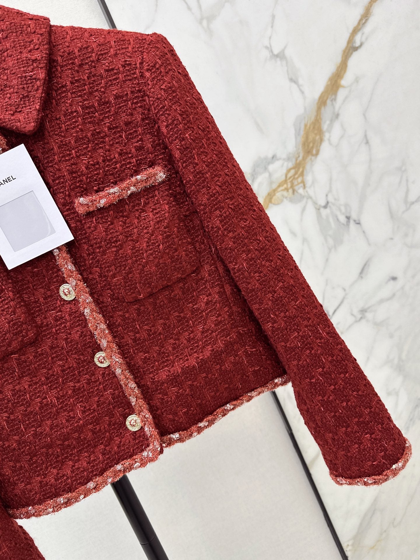 Woven Chunky Double Pocket Jacket
