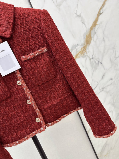 Woven Chunky Double Pocket Jacket