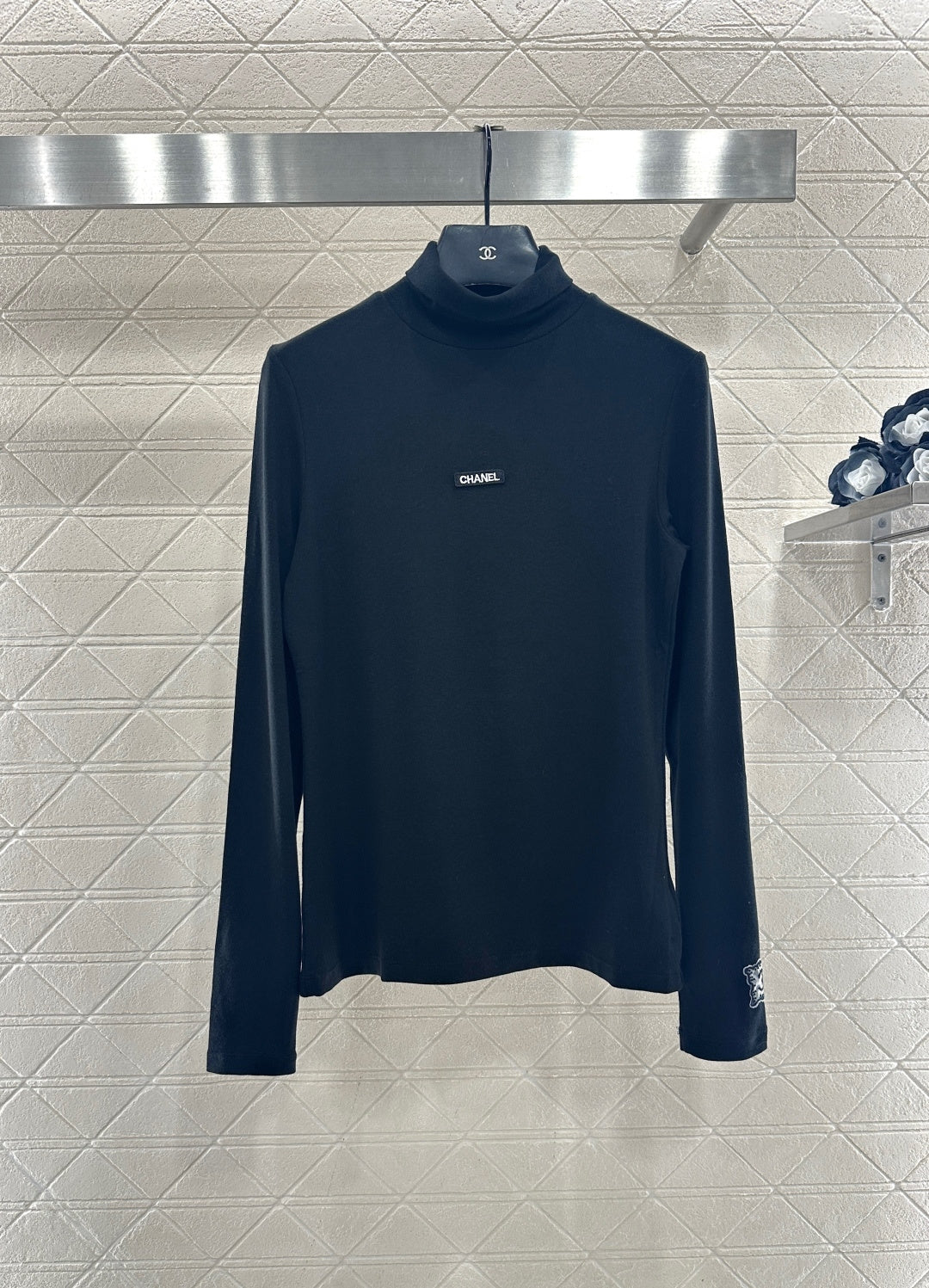 Embroidered Logo Base Layer Top