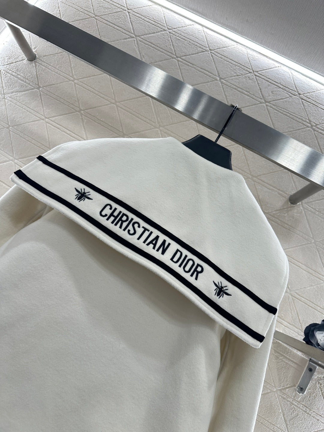 Shoulder Collar Embroidered Letter Jacket