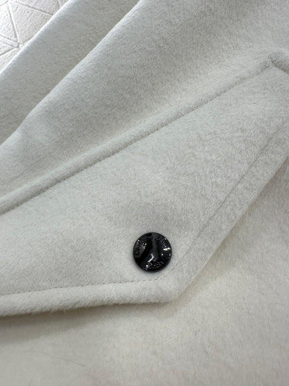 Shoulder Collar Embroidered Letter Jacket