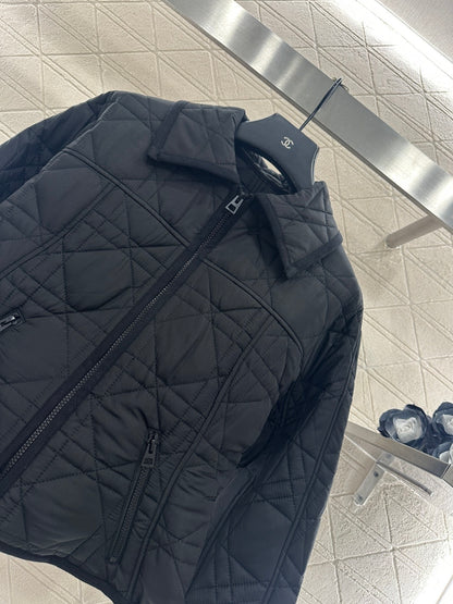 Cannage Pattern Cotton Jacket