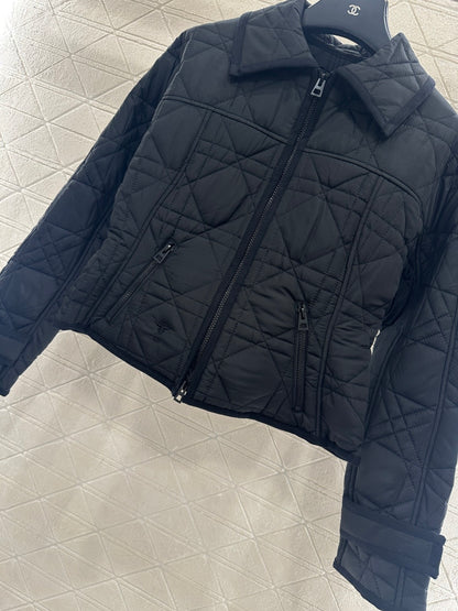 Cannage Pattern Cotton Jacket