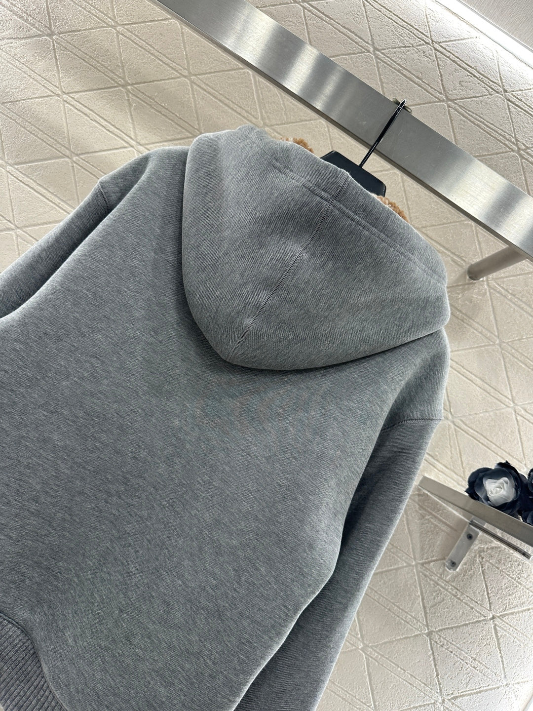 Teddy Fleece Sweatshirt Jacket
