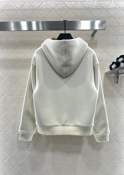 Teddy Fleece Sweatshirt Jacket