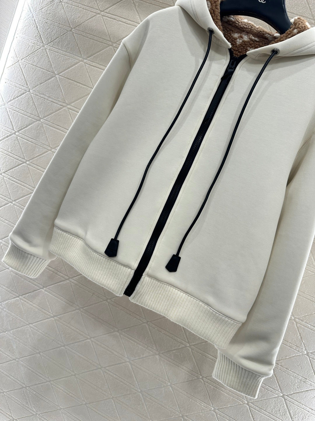 Teddy Fleece Sweatshirt Jacket