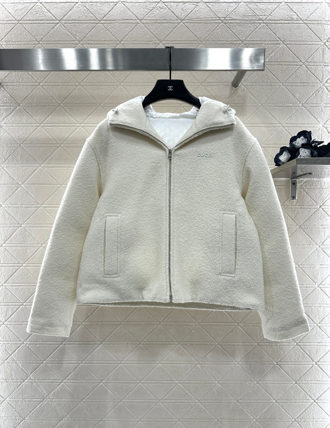 Wool Cotton-padded Jacket