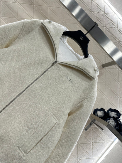 Wool Cotton-padded Jacket