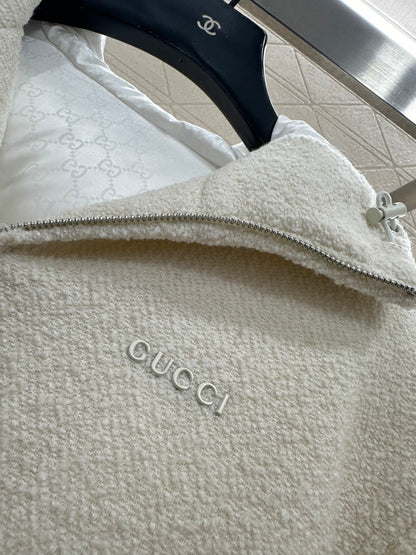 Wool Cotton-padded Jacket