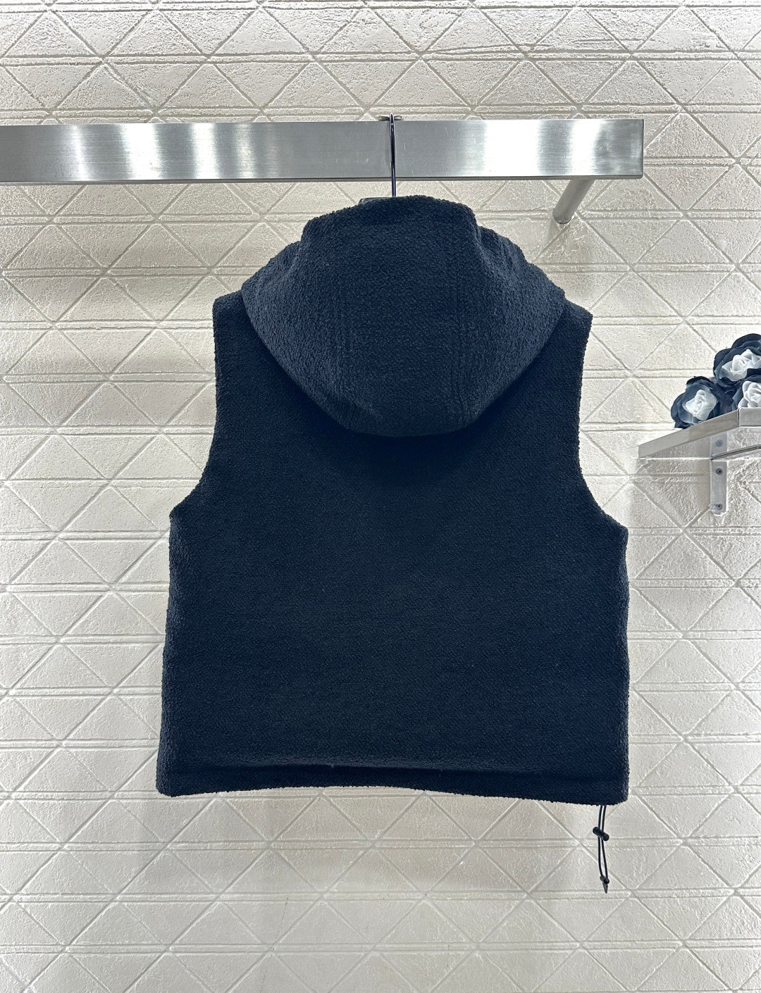 Reversible Wool Jacquard Cotton Vest