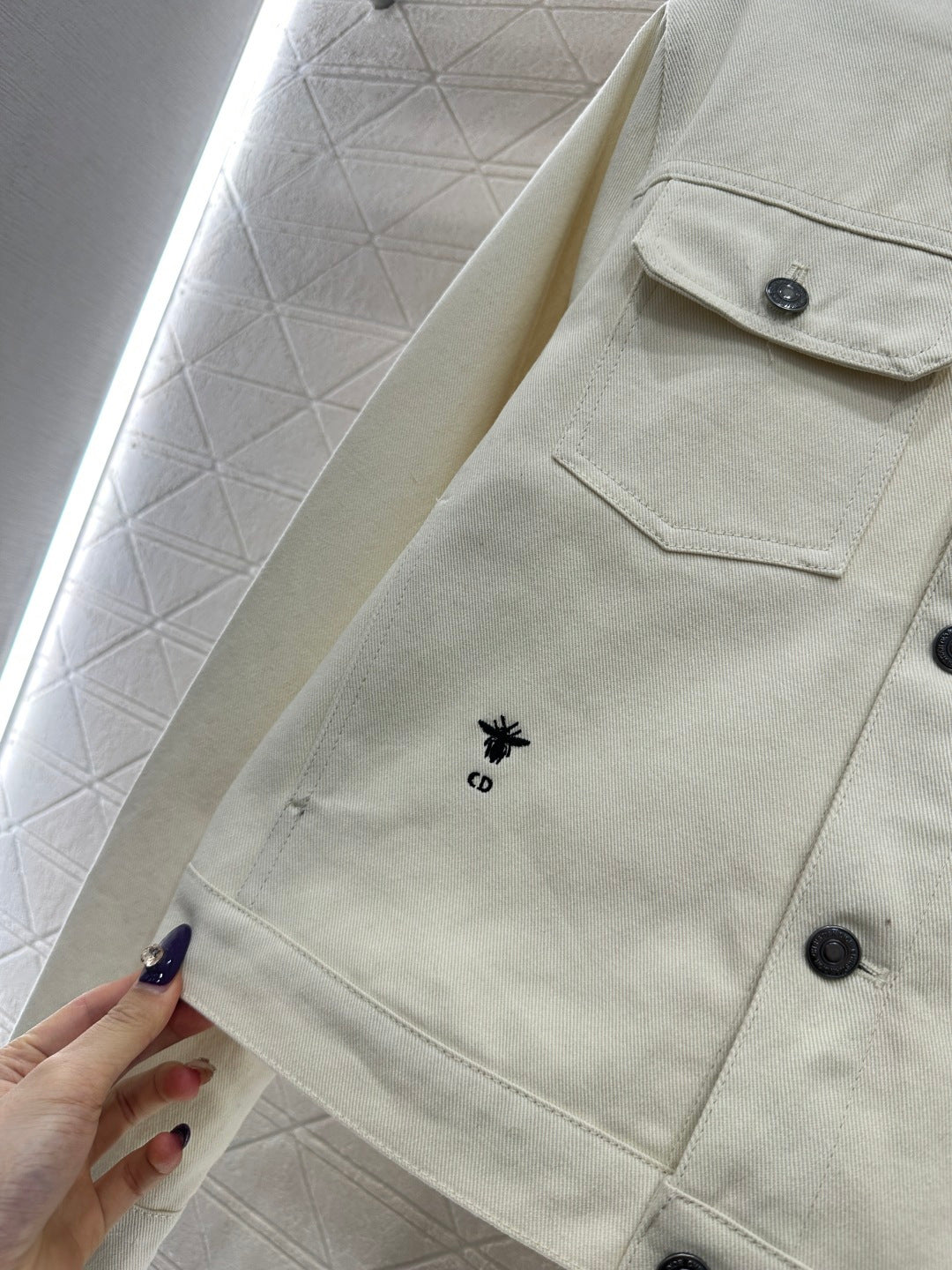 Printed Denim Jacket