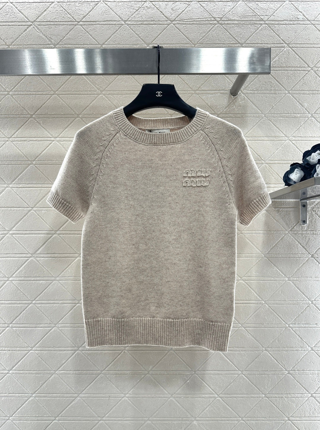 Knitted Short-Sleeve T-Shirt