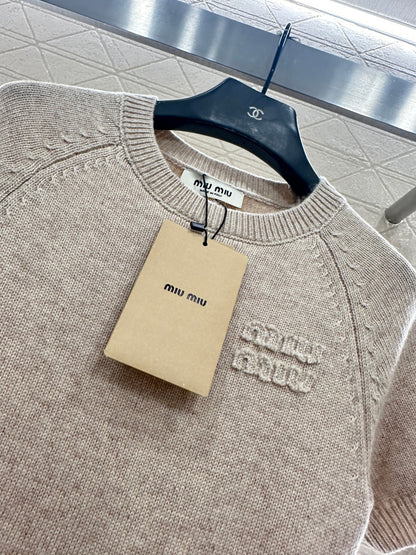 Knitted Short-Sleeve T-Shirt