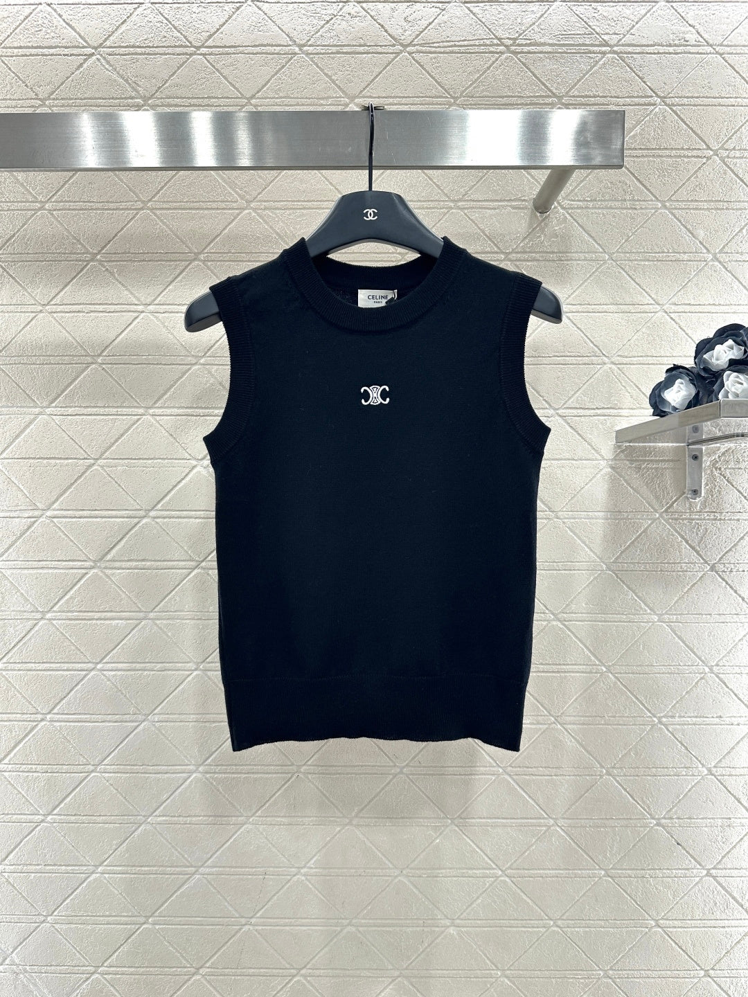Logo Knitted Vest