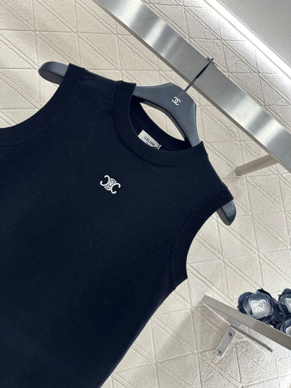 Logo Knitted Vest