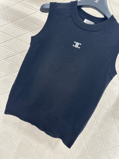 Logo Knitted Vest