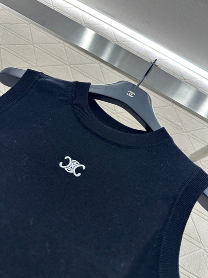 Logo Knitted Vest
