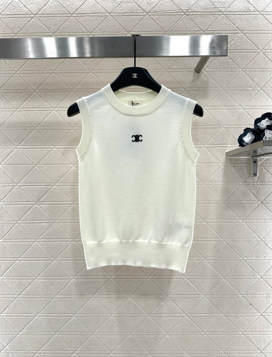 Logo Knitted Vest