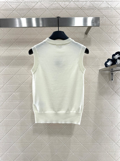 Logo Knitted Vest