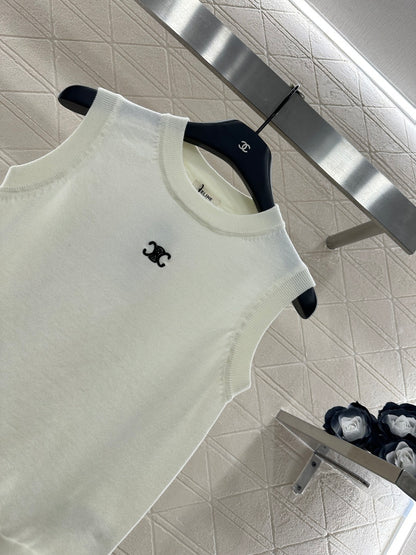 Logo Knitted Vest