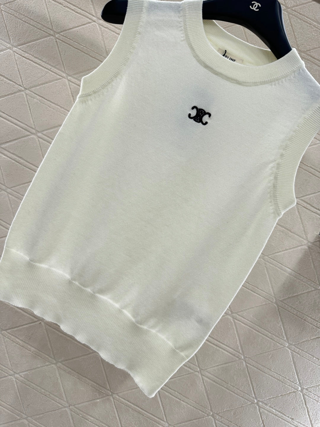 Logo Knitted Vest