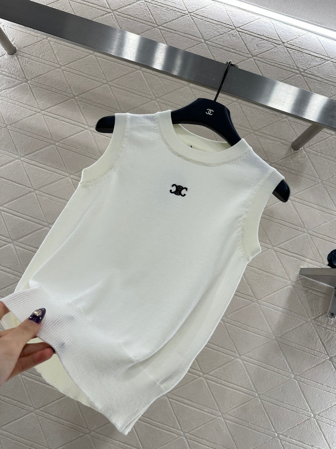 Logo Knitted Vest