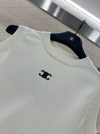 Logo Knitted Vest