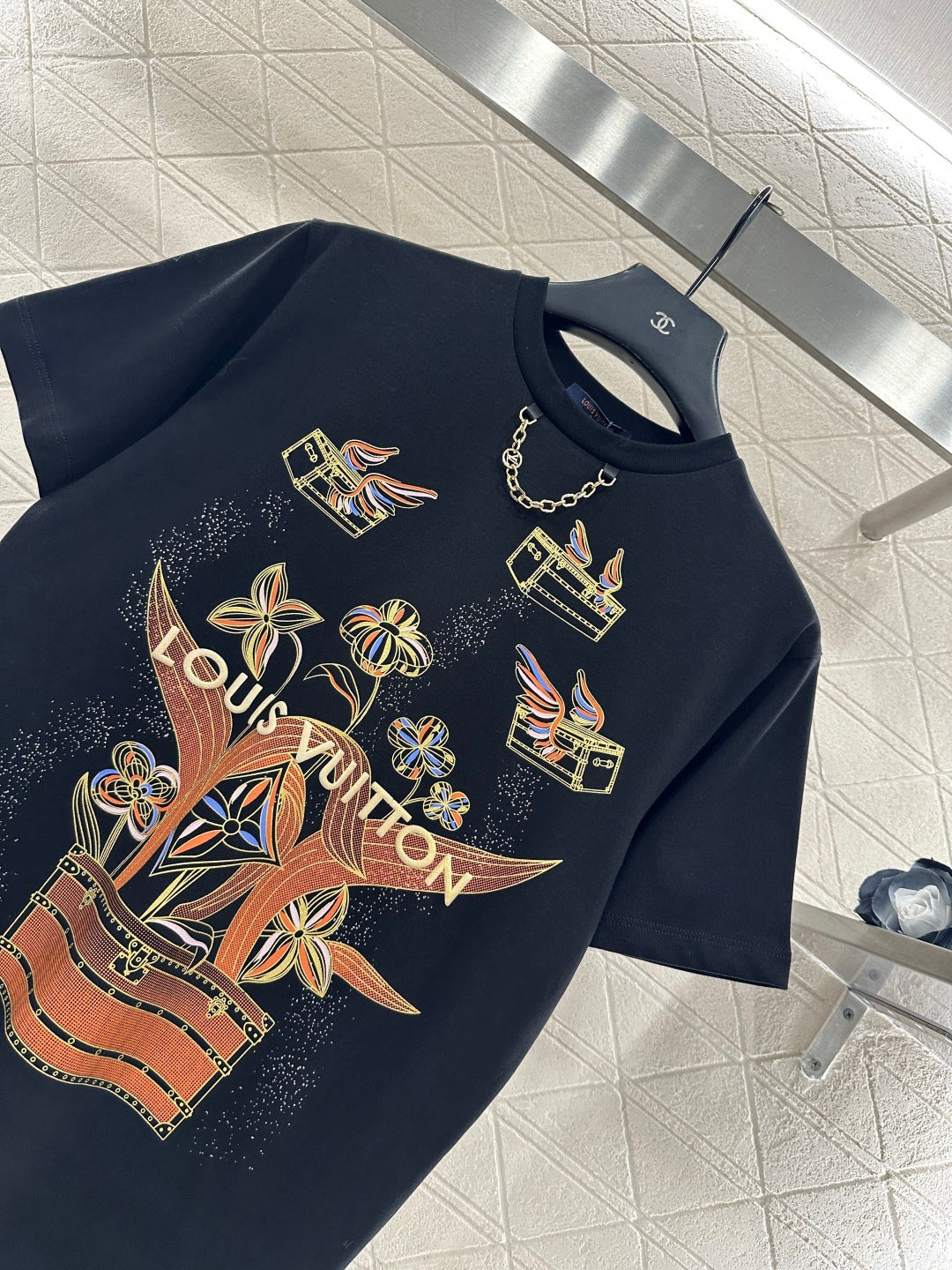 Crew Neck Logo Print T-Shirt